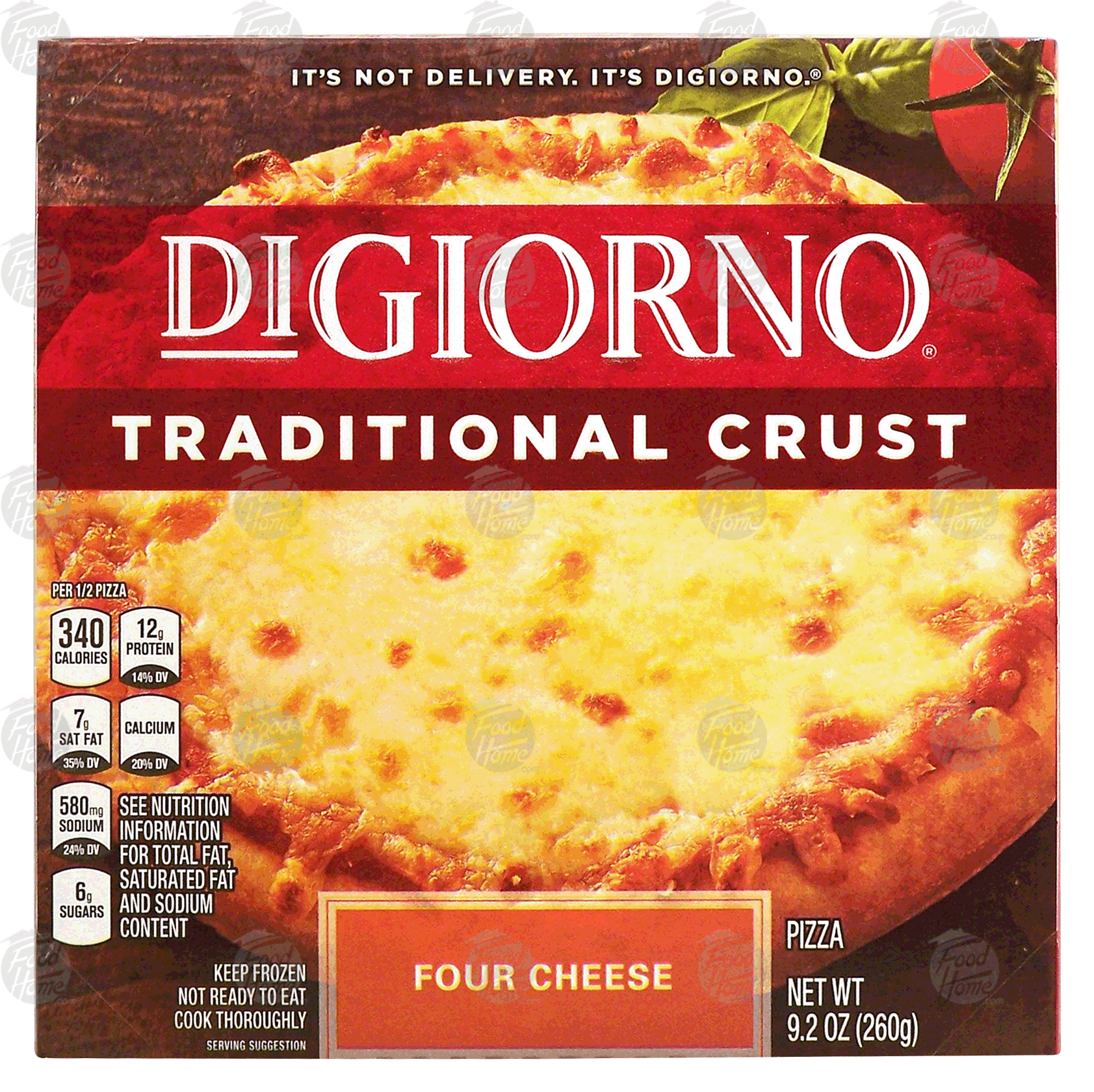 Digiorno Traditional Crust four cheese pizza  Full-Size Picture